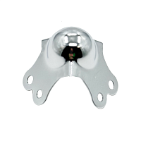 BELCASE BC-02SBC-chr, угол малый с шаром, хром