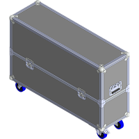 BELCASE TC-49-R, 1157x353x682мм, кейс транспортировочный для телевизора 49"