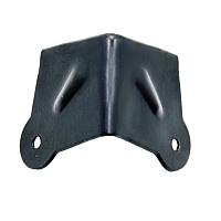 BELCASE BC-02SC-blk, угол малый квадратный, черный