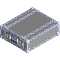 BELCASE RС-2503M-F, 443x530x165мм, кейс рэковый для радиомикрофонов, рабочая глубина 25см, 3U