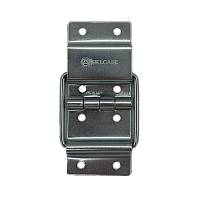 BELCASE BC-02SH-zn, петля малая с ограничителем раскрытия, цинк