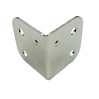 BELCASE BC-03BDB-chr, скоба угловая большая двойная, хром