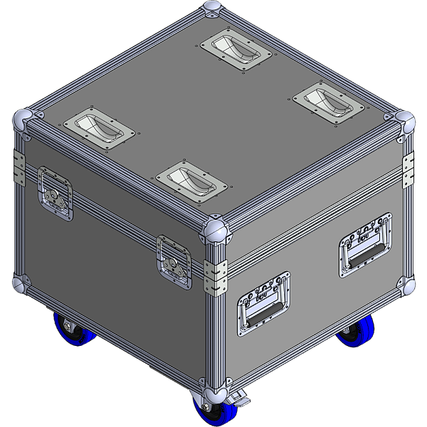 BELCASE TC-6060-CHAIN-R, 591x581x440мм, транспортировочный кейс для лебедки