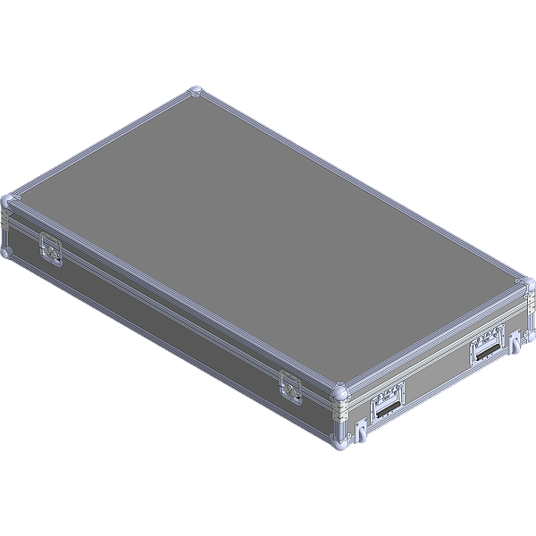 BELCASE TC-65SLIM-R, 1508x866x221мм, кейс транспортировочный для телевизора 65"