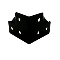 BELCASE BC-01BB-blk, скоба угловая большая, черная