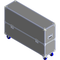 BELCASE TC-55-R, 1297x353x766мм, кейс транспортировочный для телевизора 55"