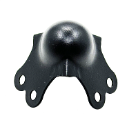 BELCASE BC-02SBC-blk, угол малый с шаром, черный
