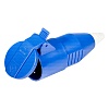 BELBOX BB-212, розетка кабельная, 16А, 220В, 3P, 2P+E, IP44, синяя