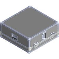 BELCASE TC-QU6-F, 670х685х286мм, кейс транспортировочный для микшера ALLEN&HEATH QU6-D