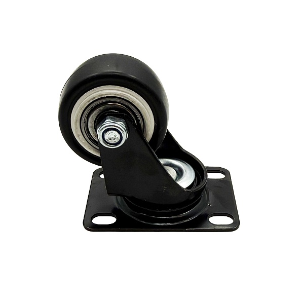 BELCASE BC-40PP, колесо поворотное, без тормоза, диаметр: 40мм., черное