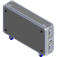 BELCASE TC-МА2FS-R/F, 1325х281х722мм, кейс транспортировочный для GrandMA2 FULL SIZE