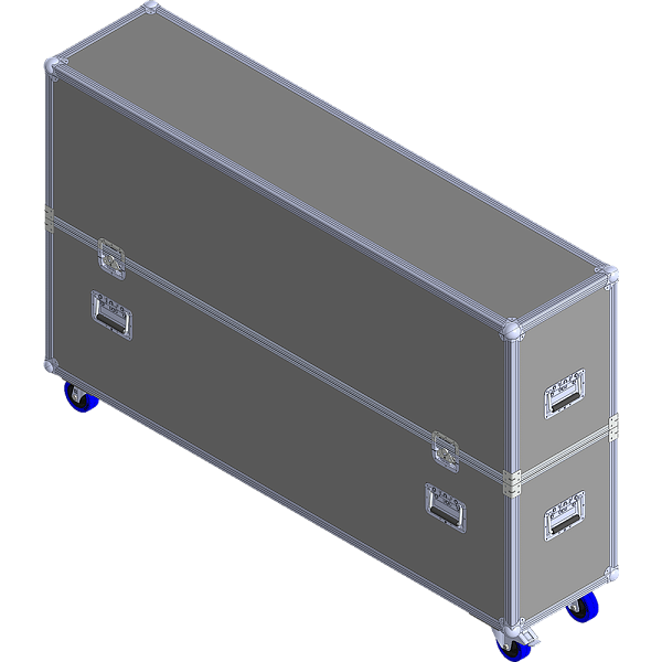 BELCASE TC-75-R, 1776x400x1096мм, кейс транспортировочный для телевизора 75"