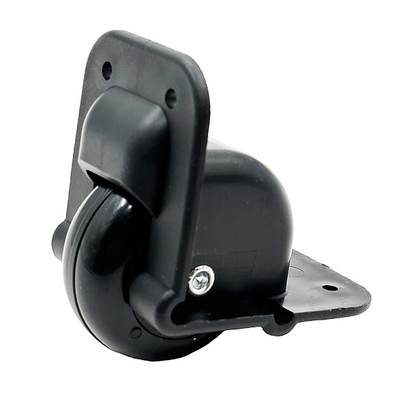 BELCASE BC-56BCW, колесо угловое, диаметр: 56мм., пластик, черное