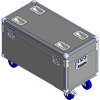 BELCASE TC-8040UNI-R, 803x403x403мм, кейс транспортировочный универсальный, высота 400мм