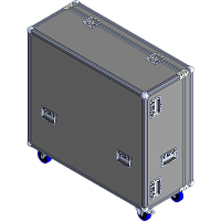 BELCASE TC-HD96-R/F, 1091х940х451мм, кейс транспортировочный для микшера Midas HD96-24