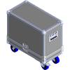 BELCASE TC-A150-R, 616х321х456мм, кейс транспортировочный для комбо-усилителя FENDER Acoustasonic 150