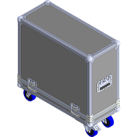 BELCASE TC-VOX/AC30-R, 748х311х617мм, кейс транспортировочный для комбика VOX AC30
