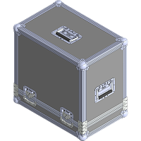 BELCASE TC-KC200-R, 526х341х501мм, кейс транспортировочный для комбо-усилителя Roland KC-200