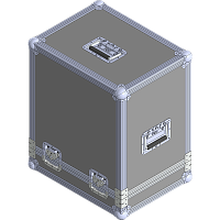 BELCASE TC-UNITY120-R, 491х371х581мм, кейс транспортировочный для комбо-усилителя Blackstar Unity 120